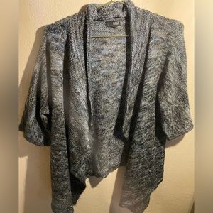 Ana blue Sweater Cover up Shaw- X- large